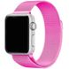 Ремешок Milanese Loop для Apple Watch 42/44/45/49 mm Neon Pink