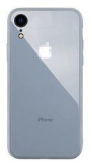 Чехол Glass Pastel Case для iPhone XR Mist Blue купить