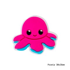 Jibbitz для Crocsі Case Octopus Pink