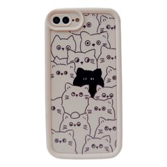 Чехол Pets Case для iPhone 7 Plus | 8 Plus Cats Biege купить