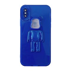 Чехол Bear (TPU) Case для iPhone X | XS Blue купить