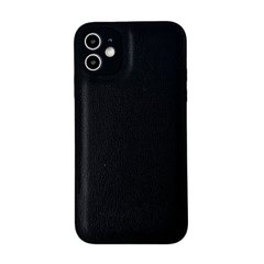 Чохол PU Eco Leather Case для iPhone 12 Black купити