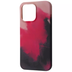 Чехол WAVE Watercolor Case для iPhone 13 MINI Pink/Black
