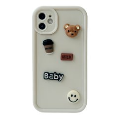 Чехол Pretty Things Case для iPhone 11 Biege Bear купить