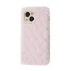 Чехол Fluffy Love Case для iPhone 13 Pink