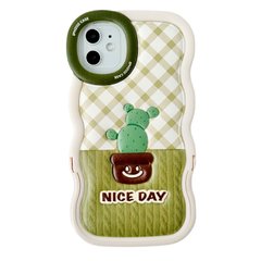 Чехол Волнистый с подставкой для iPhone 12 | 12 PRO Nice Day купить