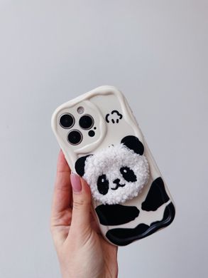 Чохол 3D Panda Case для iPhone 13 Biege