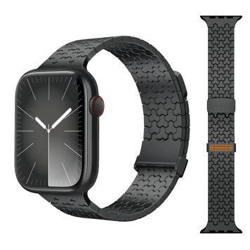 Ремінець Cyber Y-Link Magnetic Band для Apple Watch 38mm | 40mm | 41mm | 42mm (10-12 series) Black - ash-mobile.com.ua - фото 1
