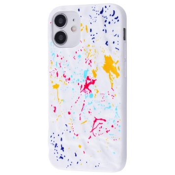 Чохол Colors Splash Case для iPhone 12 MINI White - ash-mobile.com.ua - фото 1