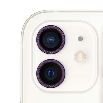Захисне скло на камеру Diamonds Lens для iPhone 11 | 12 | 12 MINI Deep Purple - ash-mobile.com.ua - фото 1