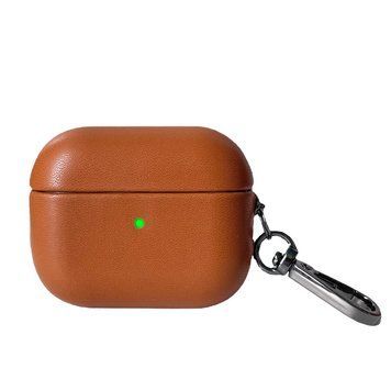 Чохол Leather Case для AirPods PRO 2 Saddle Brown - ash-mobile.com.ua - фото 1