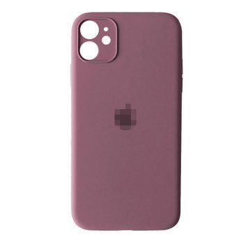 Чехол Silicone Case Full + Camera для iPhone 12 MINI Blueberry - ash-mobile.com.ua - фото 1
