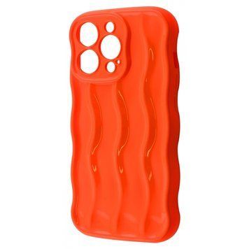 Чехол WAVE Lines Case для iPhone 14 PRO Orange - ash-mobile.com.ua - фото 1