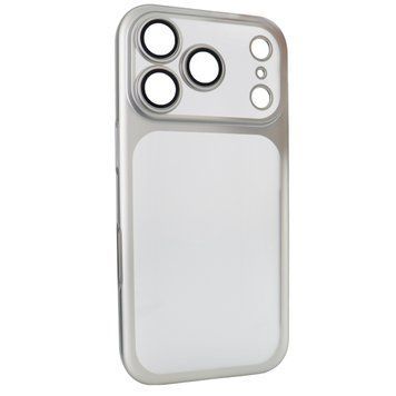 Чехол Titan Frame Matte PC Case для iPhone 17 PRO MAX Titanium