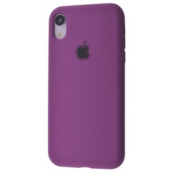 Чохол Silicone Case Full для iPhone XR Purple - ash-mobile.com.ua - фото 1