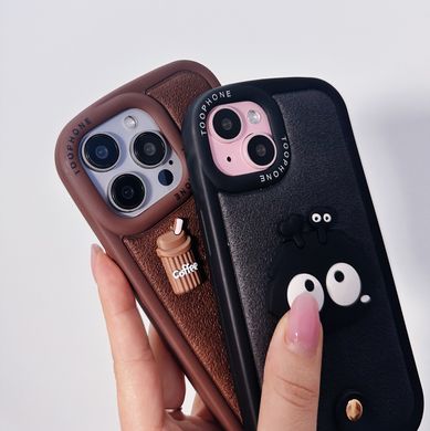 Чохол Cute Toy Case для iPhone 12 | 12 PRO Brown - ash-mobile.com.ua - фото 2