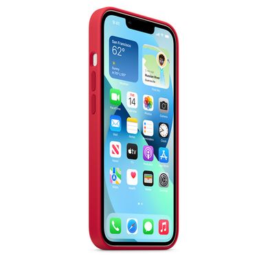 Чехол Silicone Case Full OEM для iPhone 13 MINI (PRODUCT) Red