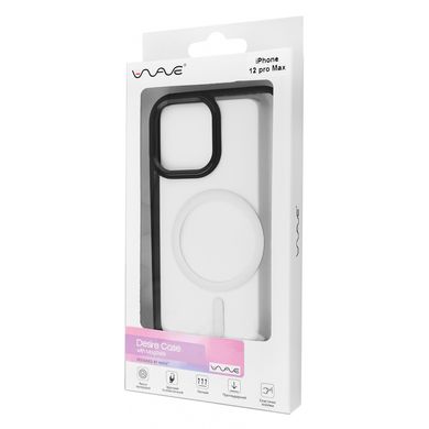 Чохол WAVE Desire Case with MagSafe для iPhone 12 PRO MAX Black купити