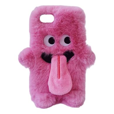 Чохол Fur Tongue Case для iPhone 7 | 8 | SE 2 | SE 3 Pink - ash-mobile.com.ua - фото 1