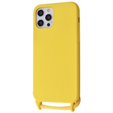 Чехол WAVE Lanyard Case для iPhone 12 PRO MAX Yellow - ash-mobile.com.ua - фото 1