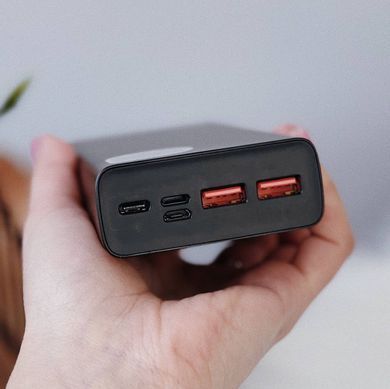 Портативна Батарея Baseus Adaman Metal Digital Display 22.5W (QC3.0 PD3.0) 20000mAh Pink - ash-mobile.com.ua - фото 6