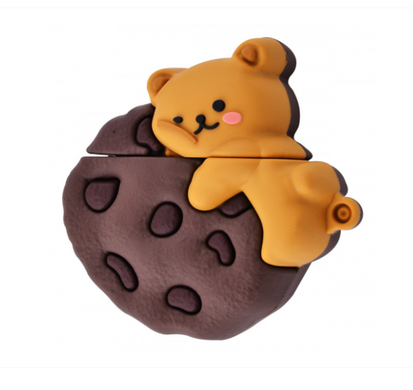 Чохол для Airpods 1|2 3D Cookie Bear купити