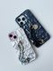 Чохол Crumpled Chain Case для iPhone 14 Silver