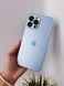 Чехол AG-Glass Matte Case для iPhone 15 Plus Sierra Blue