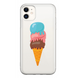 Чохол прозорий Print SUMMER для iPhone 12 MINI Ice Cream купити