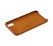 Чохол Leather Case GOOD для iPhone X | XS Saddle Brown