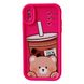 Чехол Wilkins Case для iPhone X | XS Bear Electric Pink - ash-mobile.com.ua - фото 1