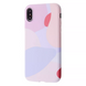 Чехол WAVE NEON X LUXO Minimalistic Case для iPhone X | XS Pink Sand/Glycine купить