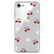 Чехол прозрачный Print Cherry Land для iPhone 16e | 17e Small Cherry - ash-mobile.com.ua - фото 1