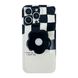 Чехол Popsocket Сheckmate Case для iPhone 12 PRO MAX More Black/White купить