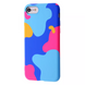 Чохол WAVE NEON X LUXO Minimalistic Case для iPhone 7 | 8 | SE 2 | SE 3 Blue/Electrik Pink купити