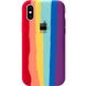Чохол Rainbow Case для iPhone X | XS Red/Purple купити