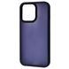 Чехол Matte Colorful Case для iPhone 13 PRO MAX Midnight Blue