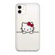 Чохол прозорий Print для iPhone 11 Hello Kitty Looks