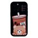 Чохол Wilkins Case для iPhone 14 PRO MAX Bear Black