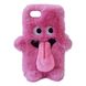 Чохол Fur Tongue Case для iPhone 7 | 8 | SE 2 | SE 3 Pink