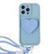 Чохол Heart Popsocket Case для iPhone 11 PRO Blue - ash-mobile.com.ua - фото 1