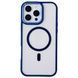 Чохол Crystal Guard with MagSafe для iPhone 16 PRO MAX Dark Blue - ash-mobile.com.ua - фото 1