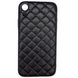 Чохол Leather Case QUILTED для iPhone XR Black купити