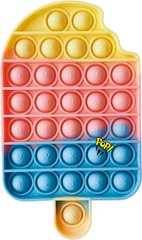 Pop-It игрушка Ice Cream (Мороженное) Yellow/Sky Blue купить