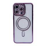 Чехол Diamond Shining with MagSafe для iPhone 14 PRO MAX Deep Purple - ash-mobile.com.ua - фото 1