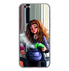 Чехол прозрачный Print POTTERMANIA для iPhone 6 Plus | 6s Plus Hermione купить