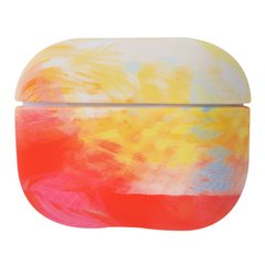 Чохол для Airpods PRO Watercolor Case White/Red