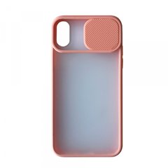 Чехол Hide-Camera matte для iPhone XS MAX Pink купить
