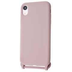 Чохол WAVE Lanyard Case для iPhone XR Pink Sand купити
