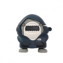 Чехол 3D для AirPods PRO Shark North Grey купить